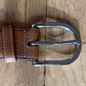 Coach Tan Leather Belt - Size 34